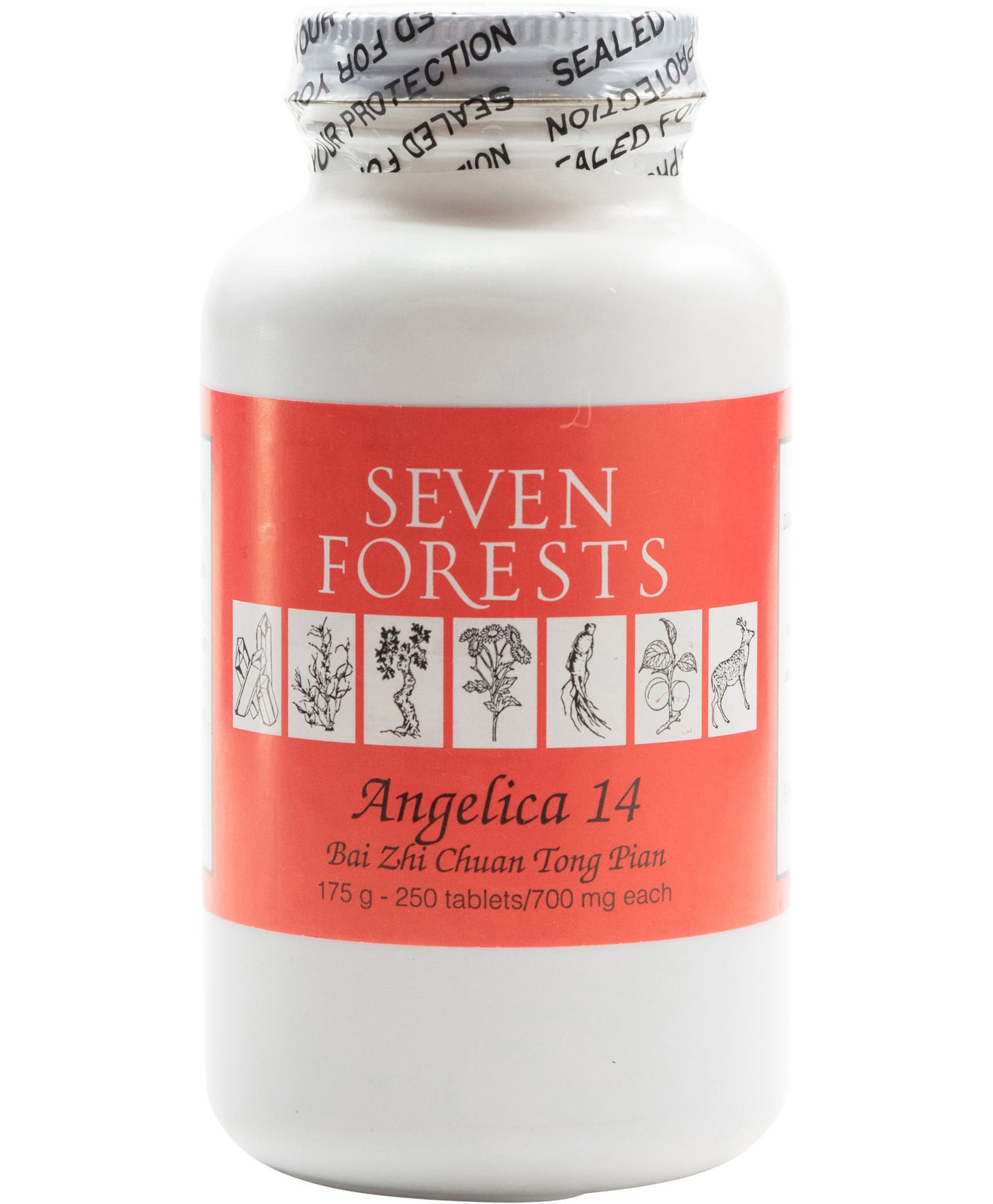 Seven Forests Angelica 14 - 250 tablets