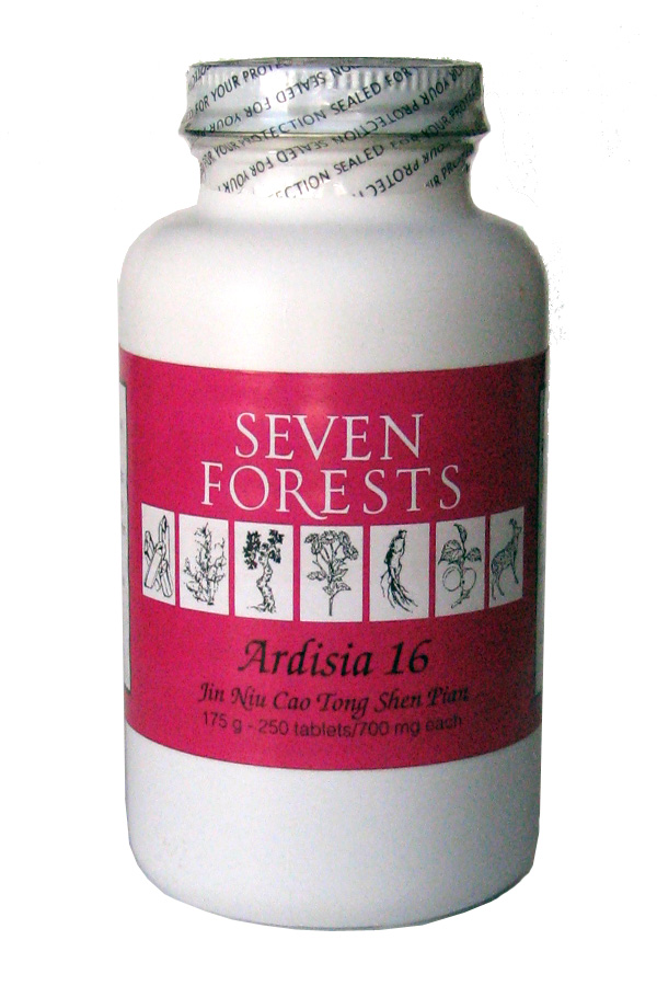 Seven Forests Ardisia 16 - 250 tablets