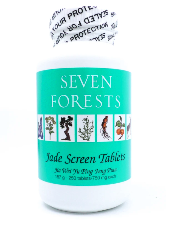 Seven Forests Jade Screen Tablets - 100 tablets