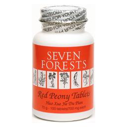 Seven Forests Red Peony Tablets (100 tablets)
