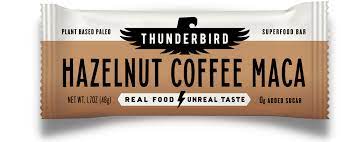 Thunderbird Real Food Bars Hazelnut Coffee Maca (1 Bar) - View 2