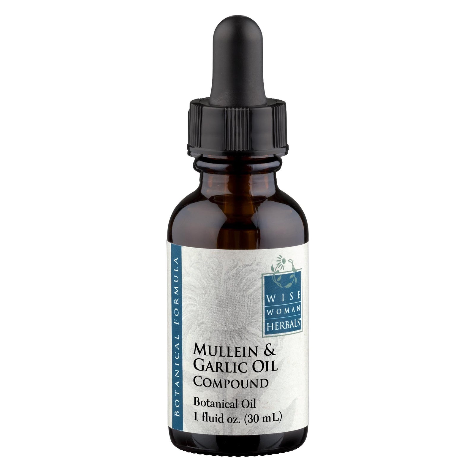Wise Woman Herbals Mullein and Garlic Oil Compound (0.5 fl. oz.)